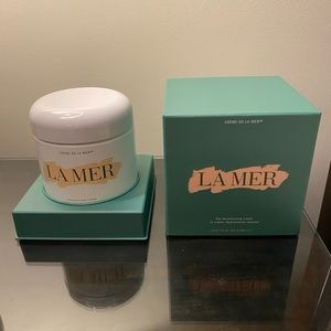 Empty la mer jar. 16.5 oz.